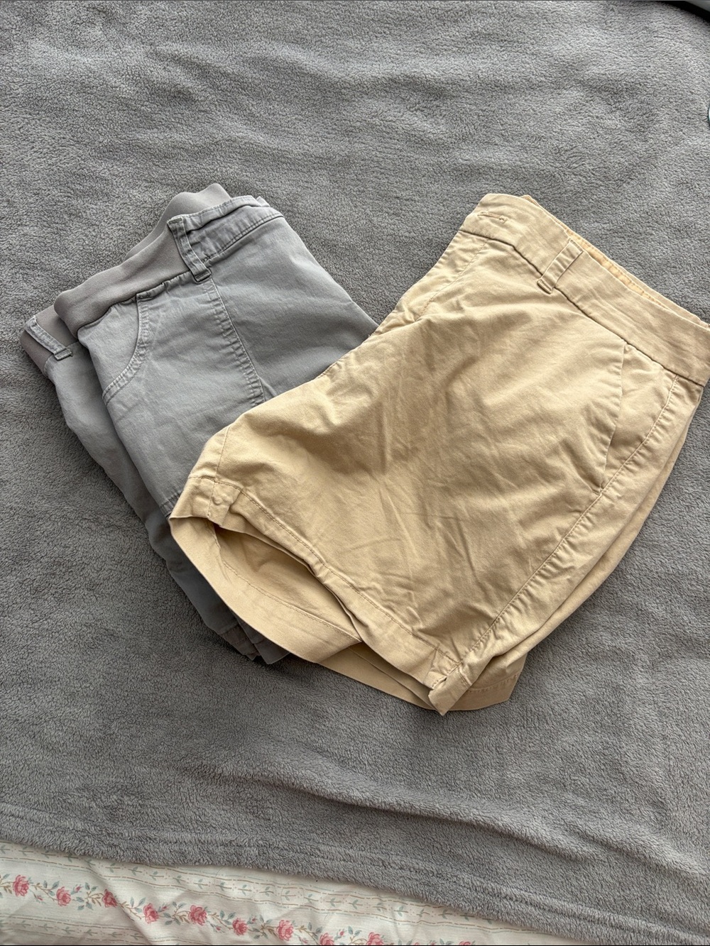 Old Navy beige and Lee Riders Grey shorts (price for one)
